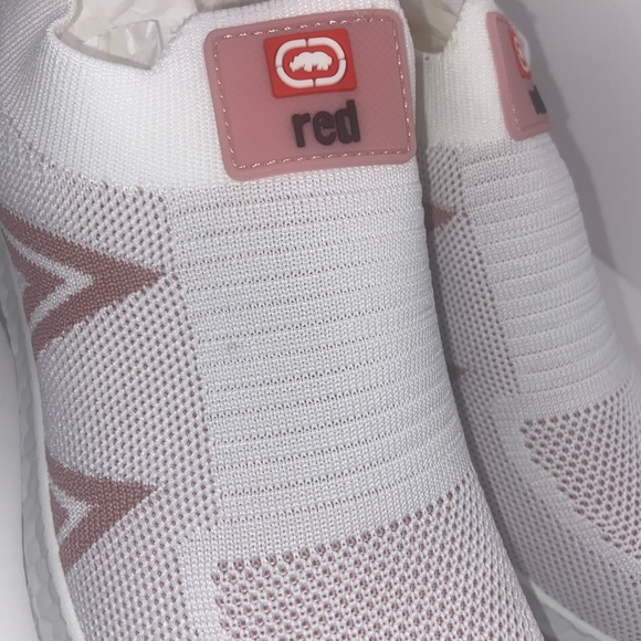 Marc Echo Womens Slipon Sneakers White/Pink size 9 NWT (I) - Picture 4 of 9